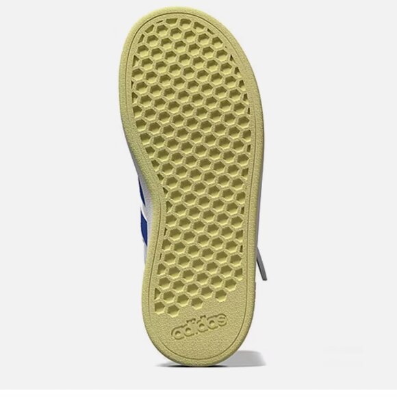 Adidas GRAND COURT blue TENNIS MID SHOES KIDS Size 8.5 womens - Picture 4 of 13